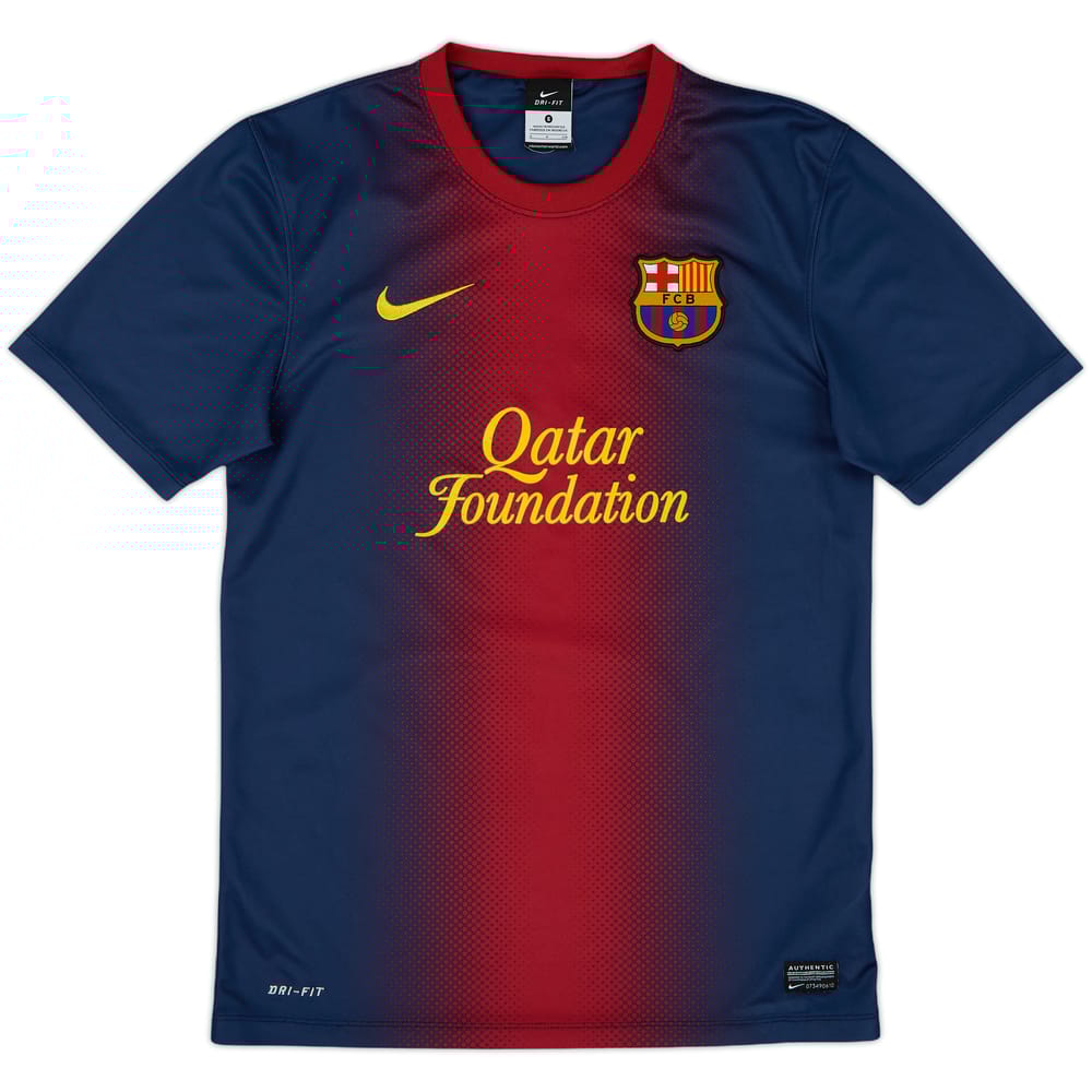 2012-13 Barcelona Basic Home Shirt - 9/10 - (S)