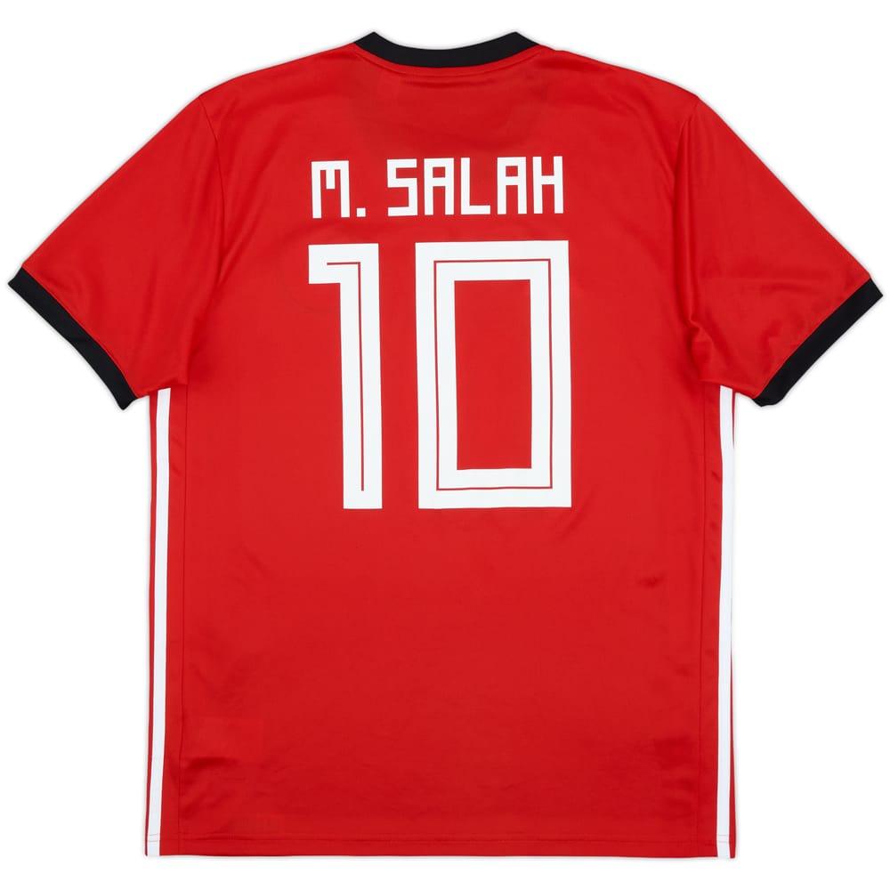 2018-19 Egypt Home Shirt M.Salah #10 - 9/10 - (M)