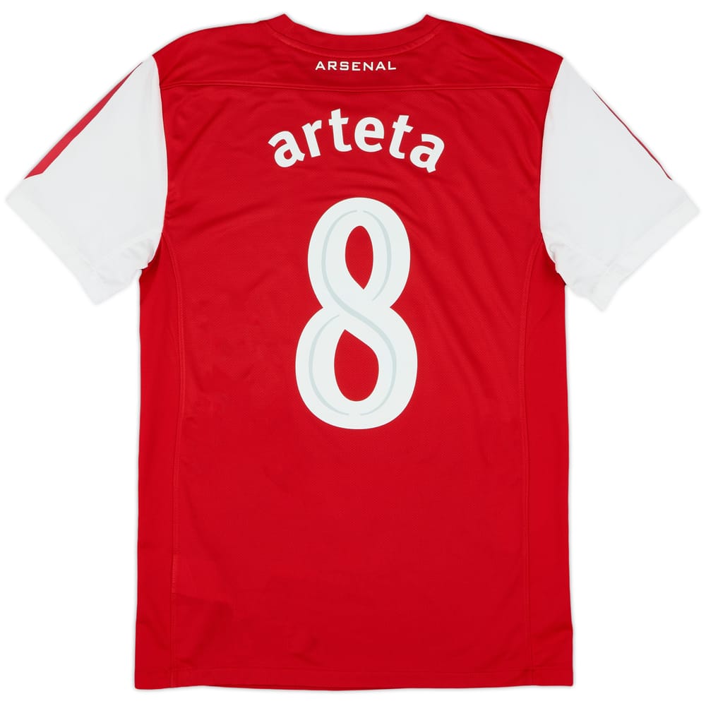 2011-12 Arsenal Home Shirt Arteta #8 - 10/10 - (S)