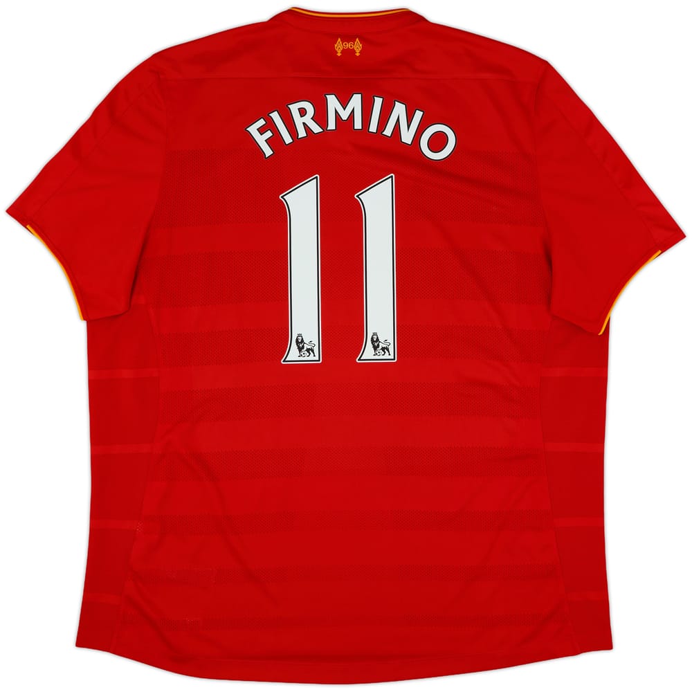 2016-17 Liverpool Home Shirt Firmino #11 - 8/10 - (XXL)
