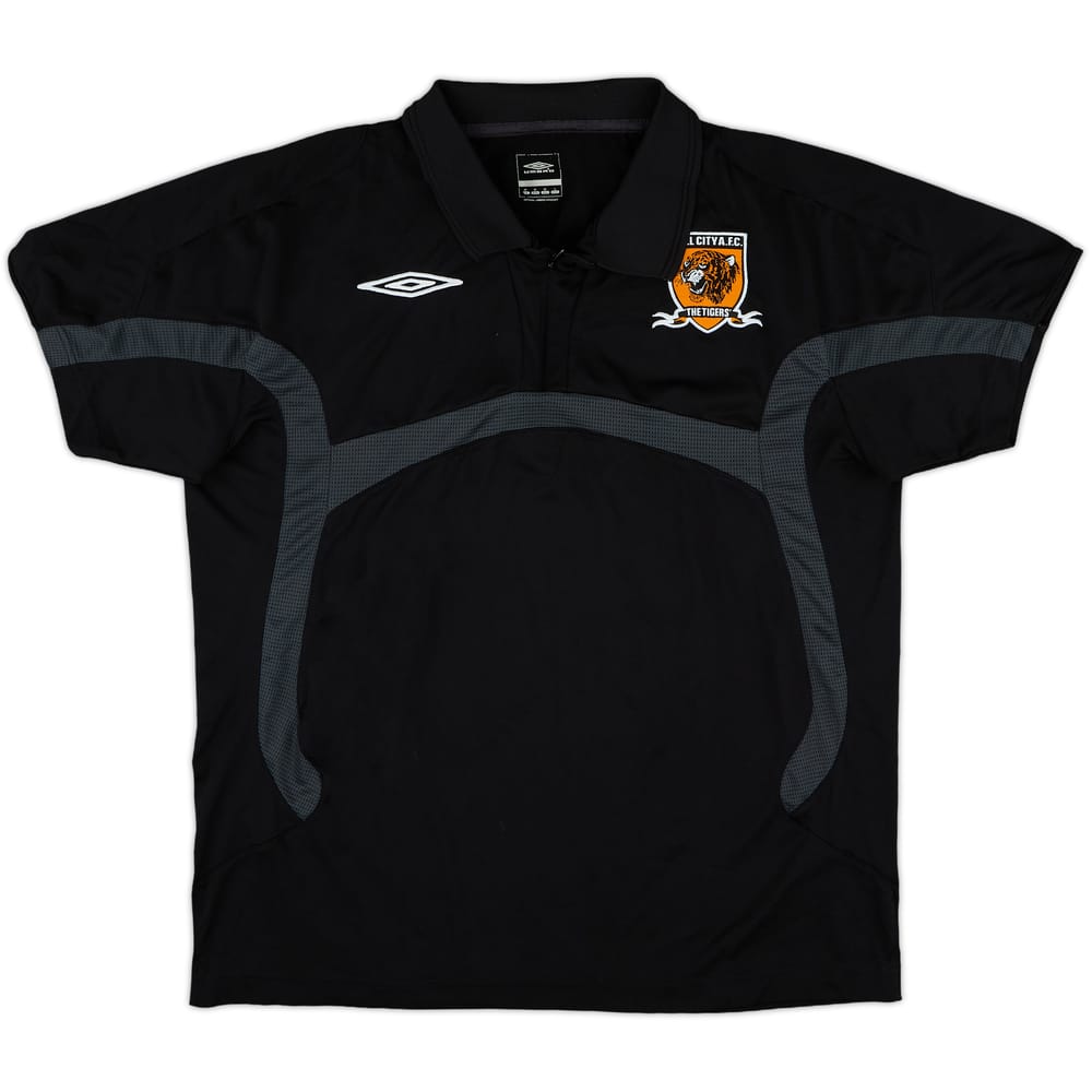 2008-09 Hull City Umbro 1/4 Polo Shirt - 9/10 - (M)