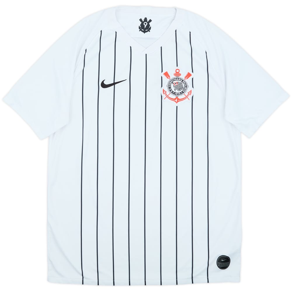 2019 Corinthians Home Shirt - 9/10 - (L)