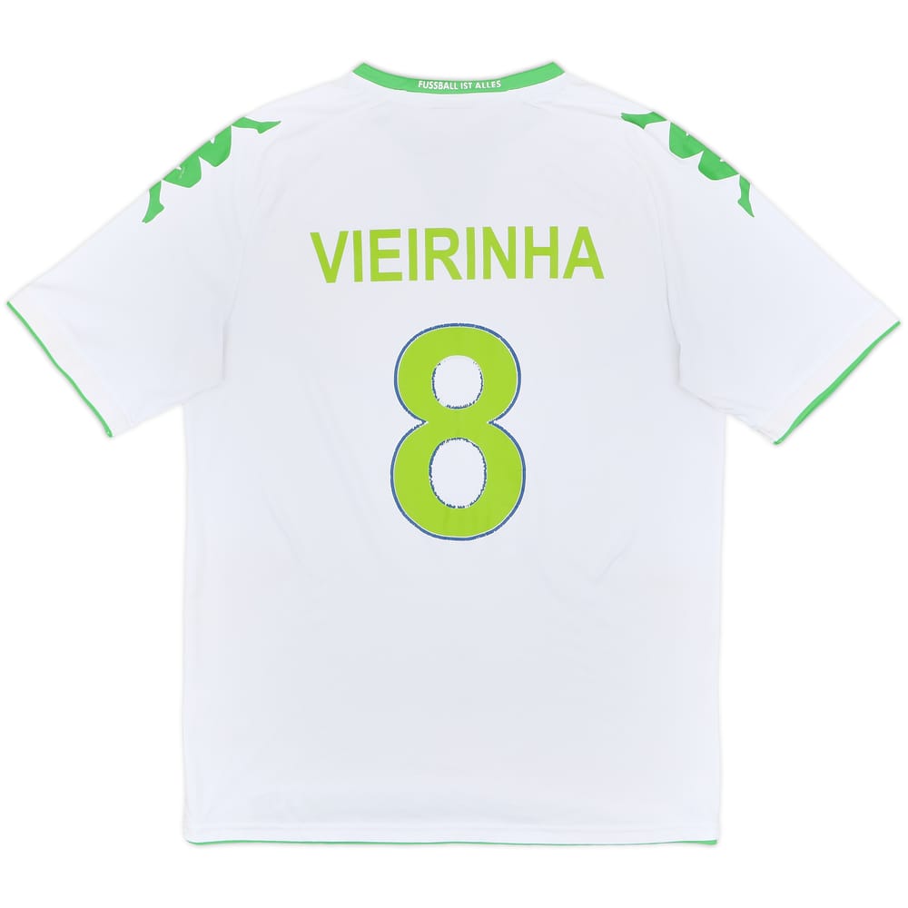 2015-16 Wolfsburg Home Shirt Vierinha #8 - 5/10 - (M)
