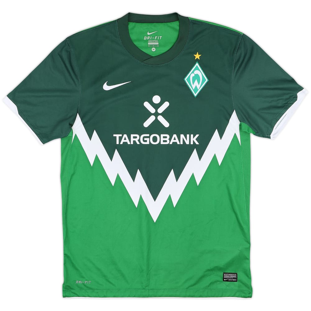 2010-11 Werder Bremen Home Shirt - 10/10 - (M)
