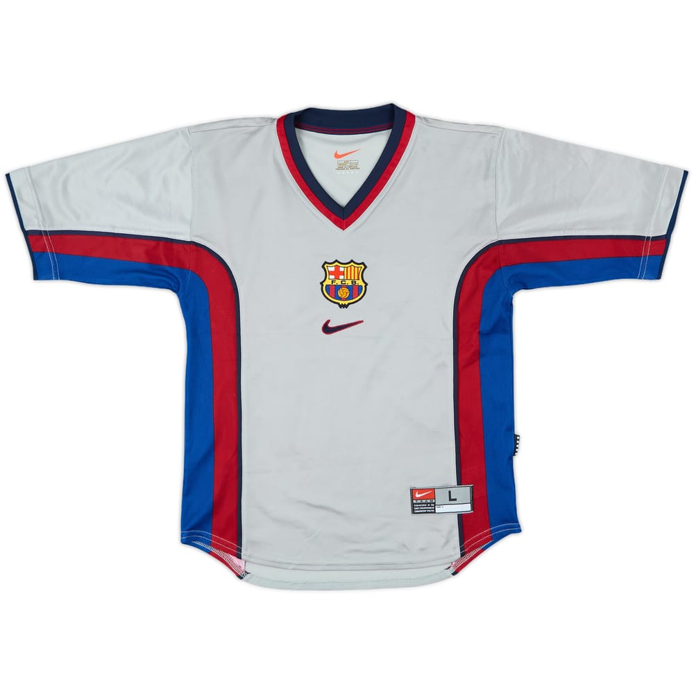 1998-01 Barcelona Away Shirt - 9/10 - (L.Boys)
