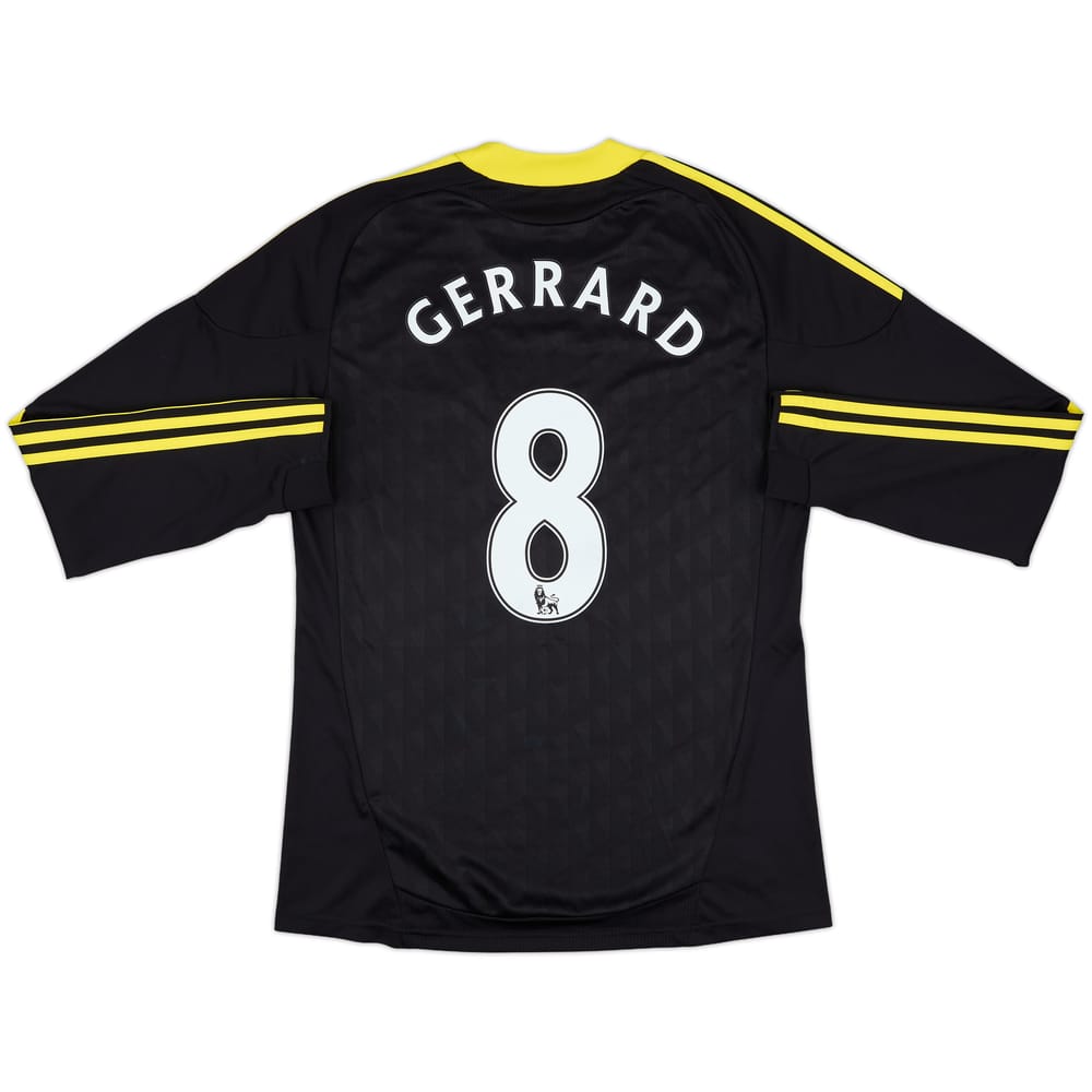 2010-11 Liverpool Third L/S Shirt Gerrard #8 - 10/10 - (M)