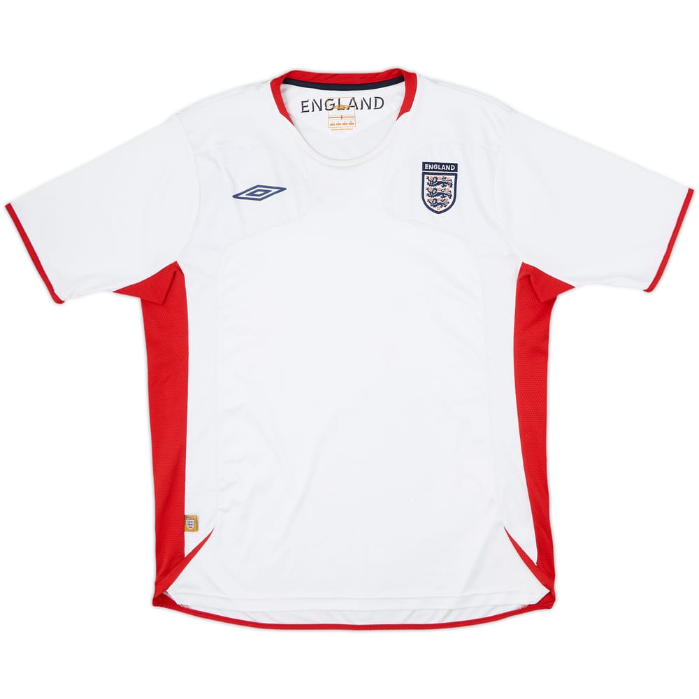 2006-07 England Umbro Training Shirt - 7/10 - (L)