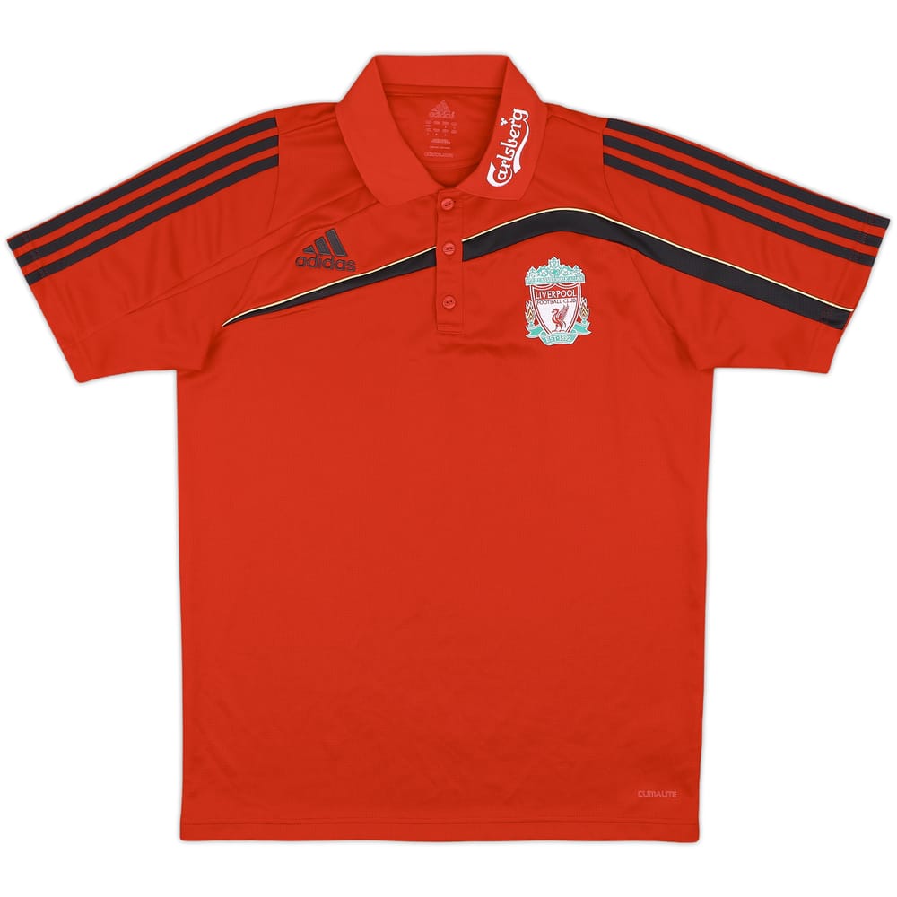 2009-10 Liverpool adidas Polo Shirt - 8/10 - (M)