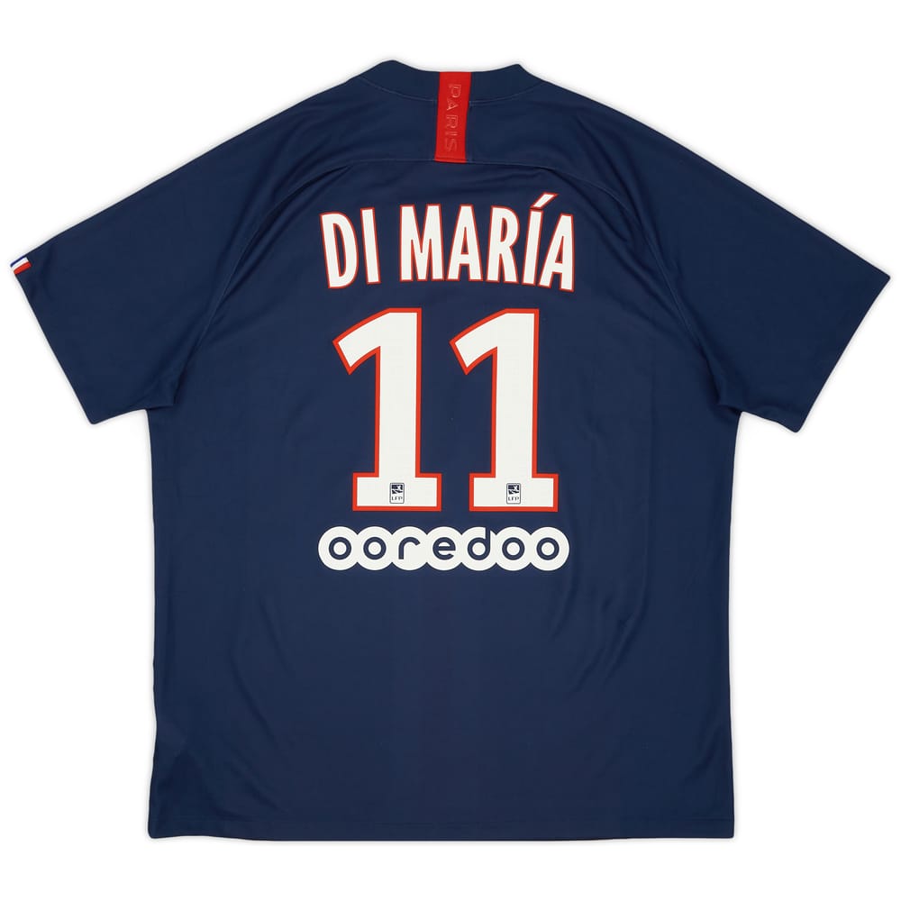 2019-20 Paris Saint-Germain Home Shirt DiMaria #11 - 7/10 - (XL)