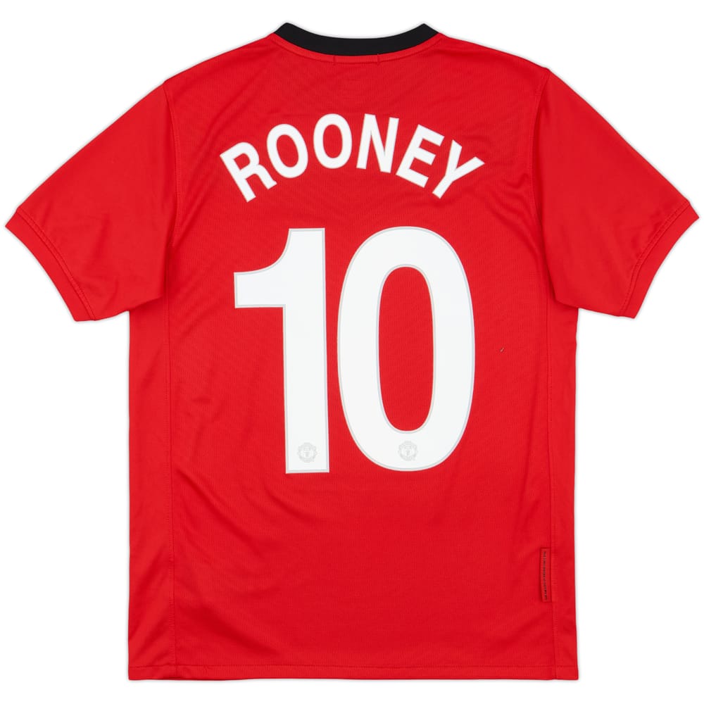 2009-10 Manchester United Home Shirt Rooney #10 - 10/10 - (XL.Boys)