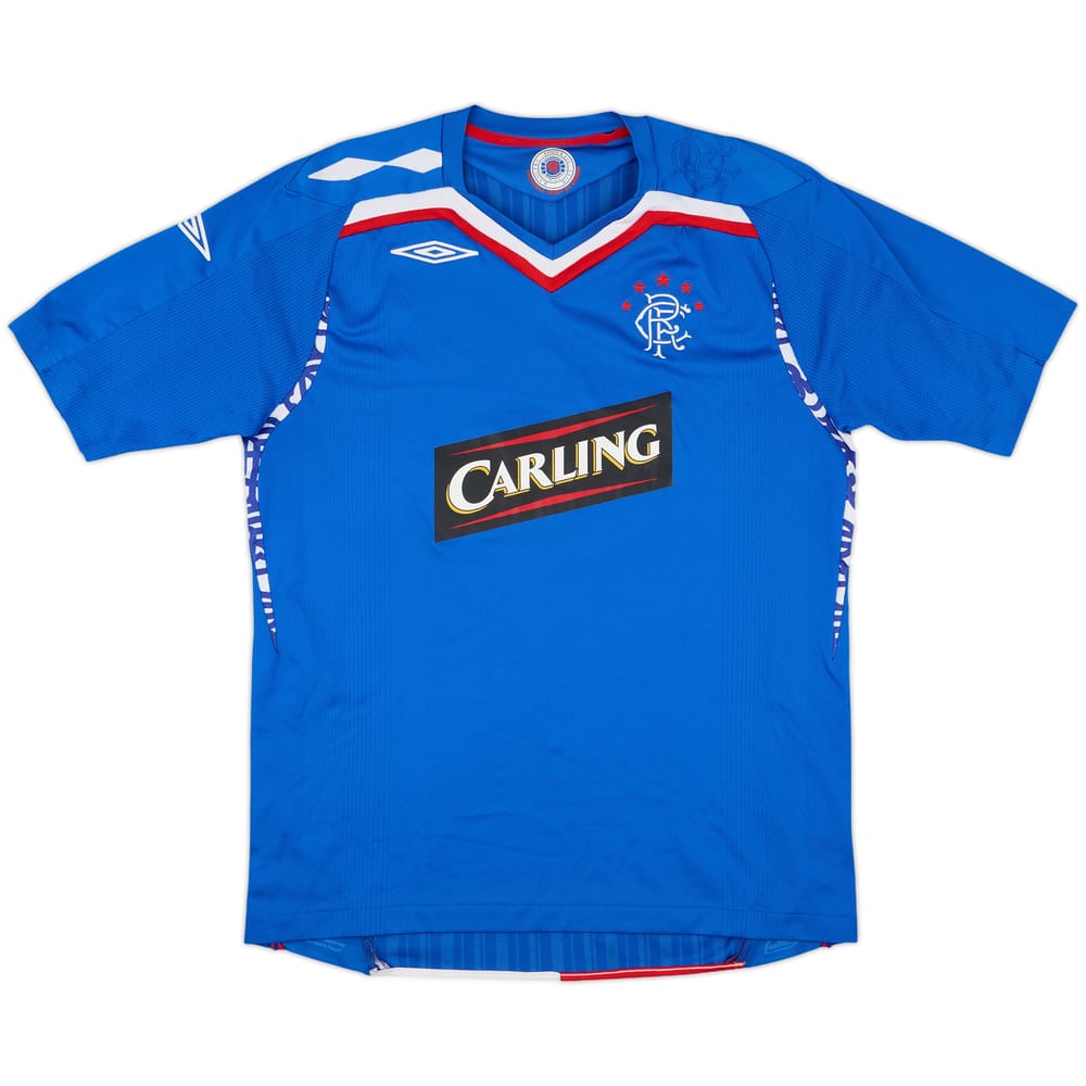 2007-08 Rangers Home Shirt - 7/10 - (L)