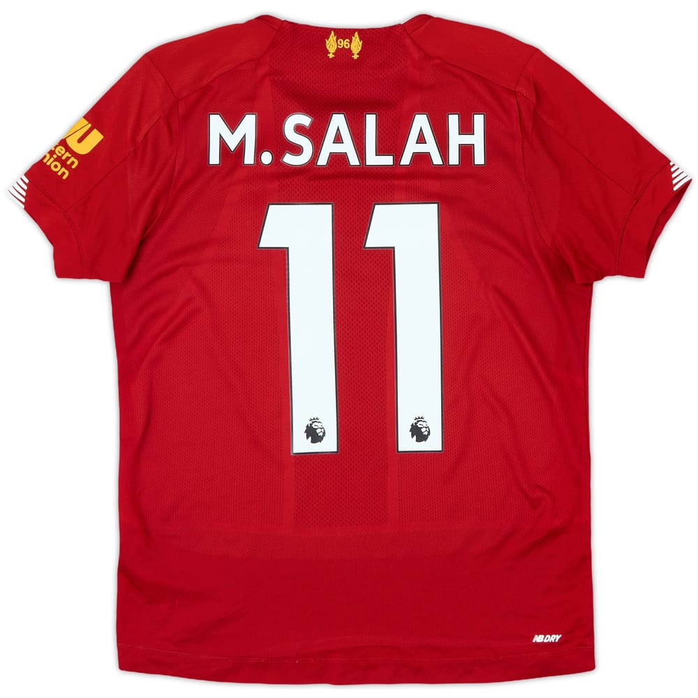 2019-20 Liverpool Home Shirt M.Salah #11 - 9/10 - (L.Boys)