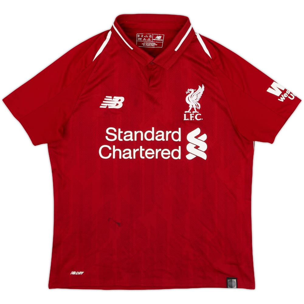 2018-19 Liverpool Home Shirt - 6/10 - (M.Boys)