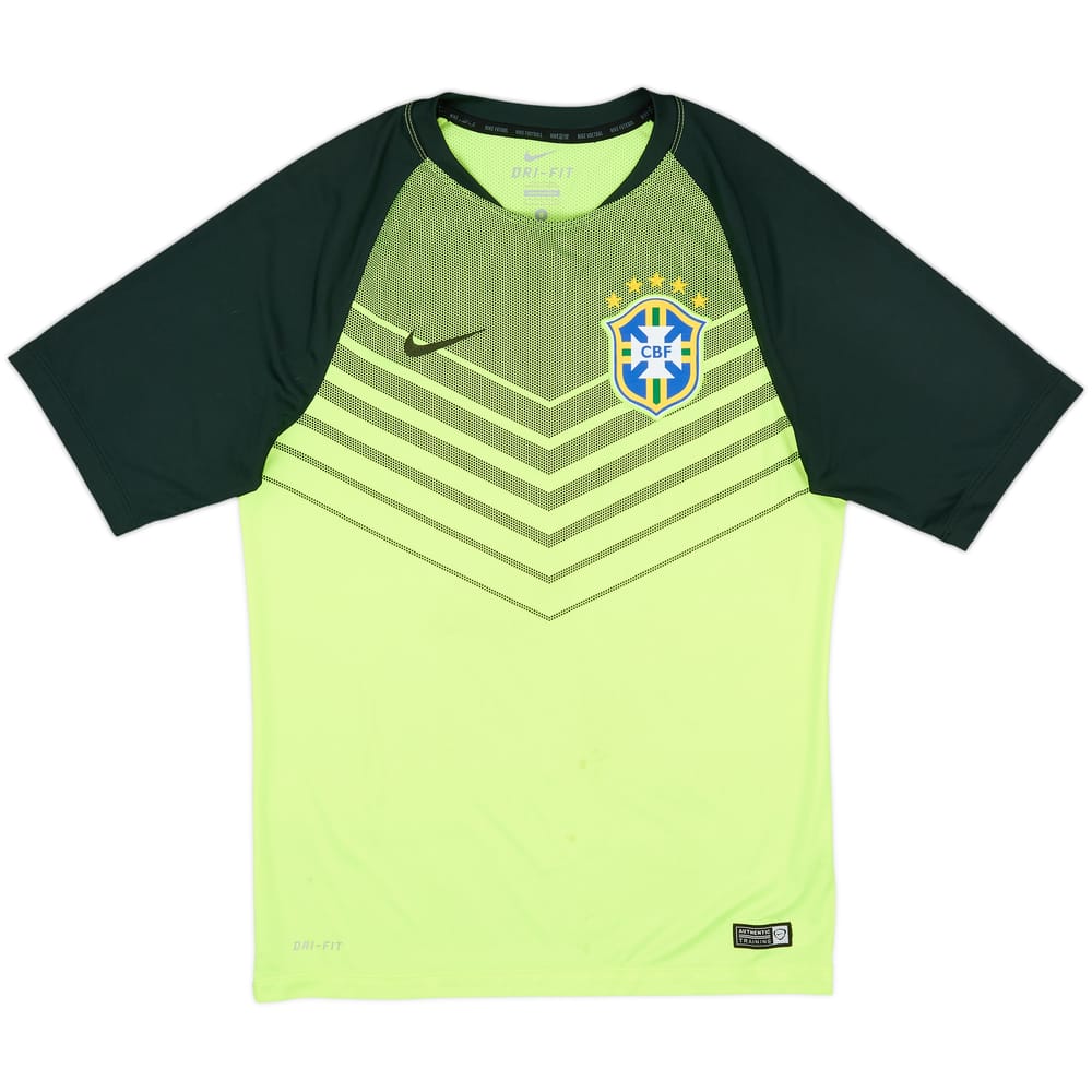 2014-15 Brazil Nike Training Shirt - 6/10 - (S)