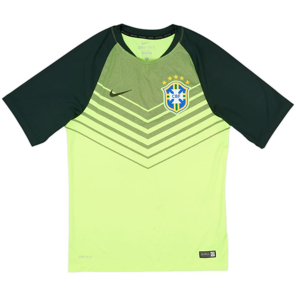 2014-15 Brazil Nike Training Shirt - 7/10 - (S)