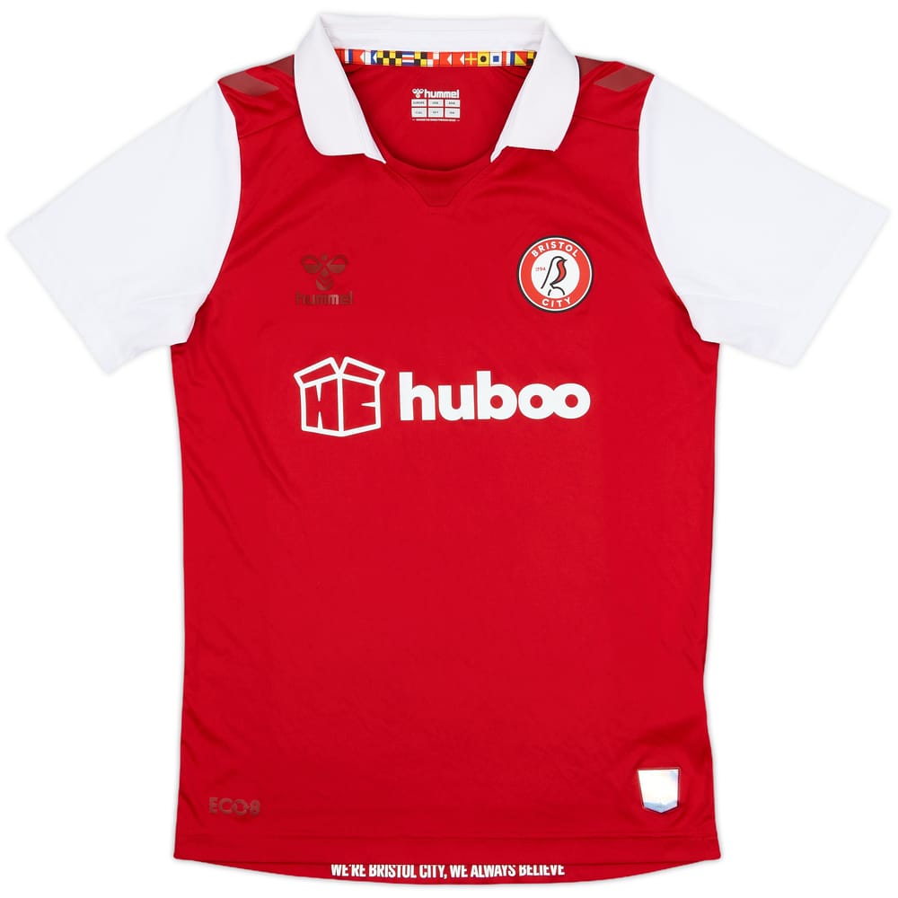2022-23 Bristol City Home Shirt - 8/10 - (L.Boys)