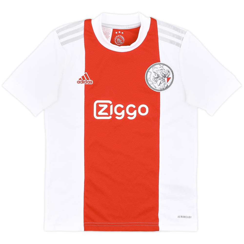 2021-22 Ajax Home Shirt - 8/10 - (M.Boys)