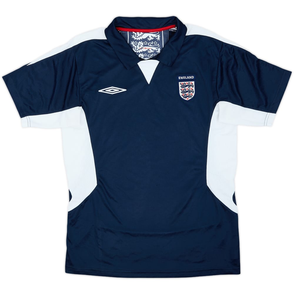 2005-07 England Umbro Training Shirt - 7/10 - (M)