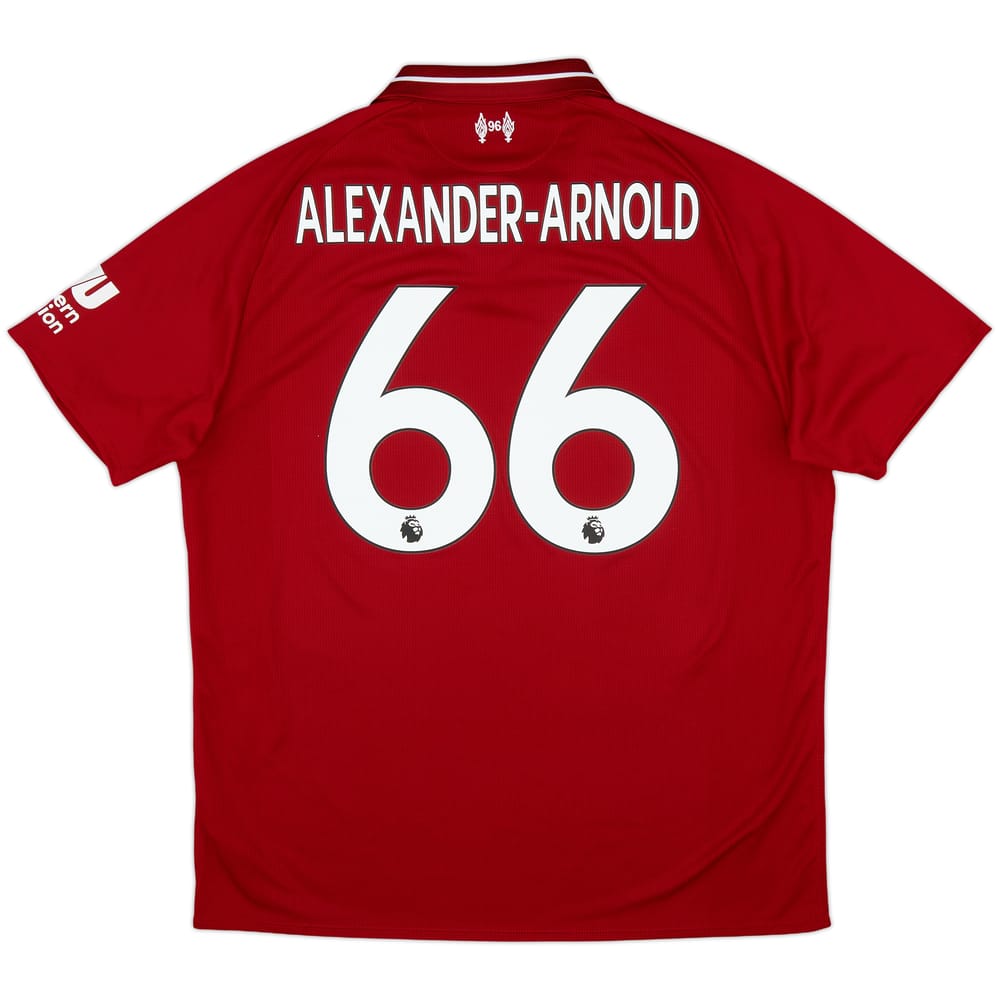 2018-19 Liverpool Home Shirt Alexander-Arnold #66 - 10/10 - (L)