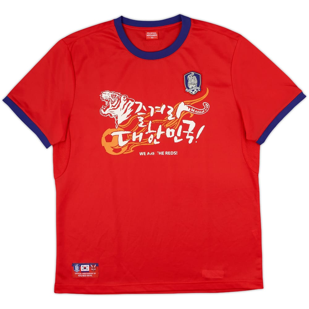 2014-15 South Korea Sundle Graphic Shirt - 6/10 - (M)