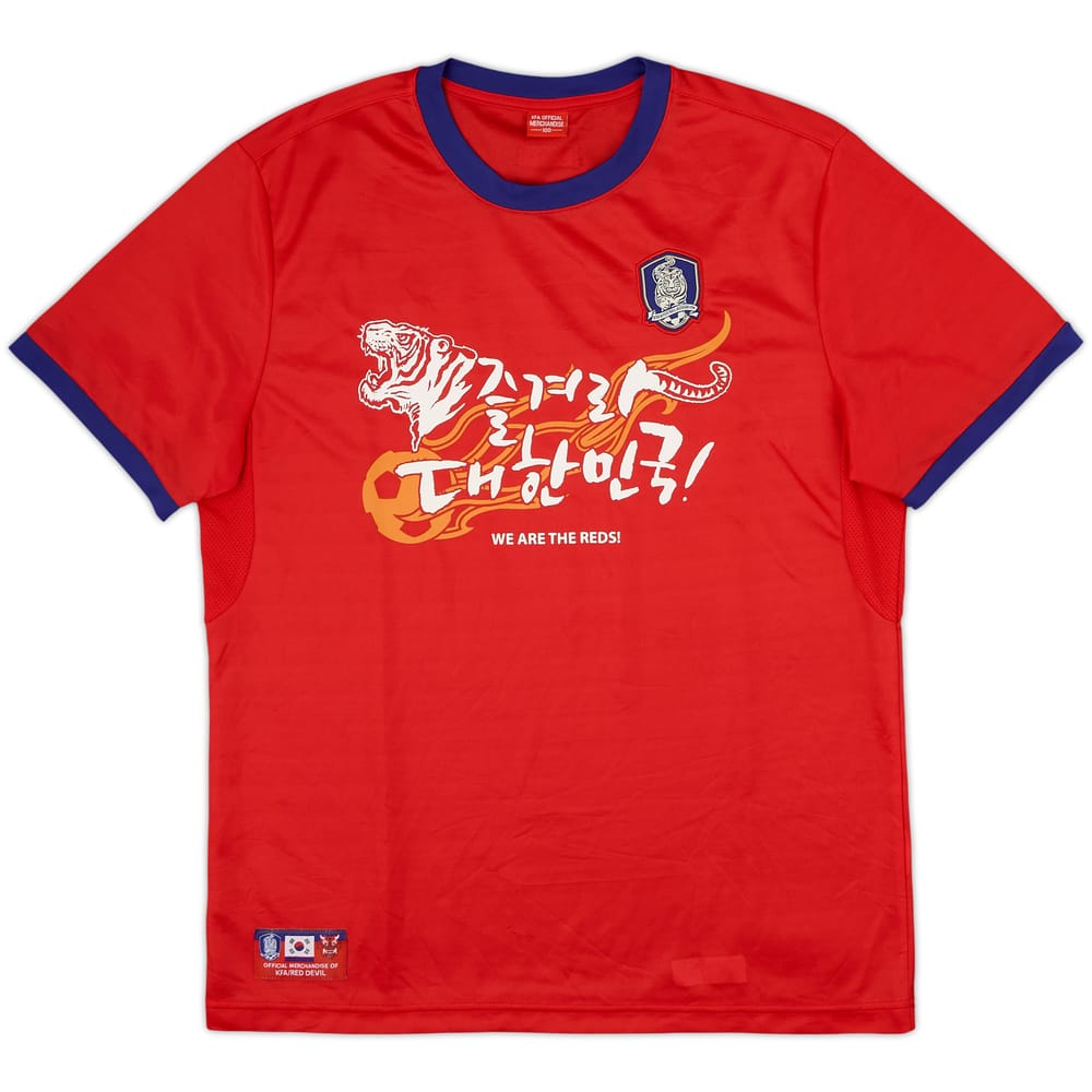 2014-15 South Korea Sundle Graphic Shirt - 8/10 - (M)