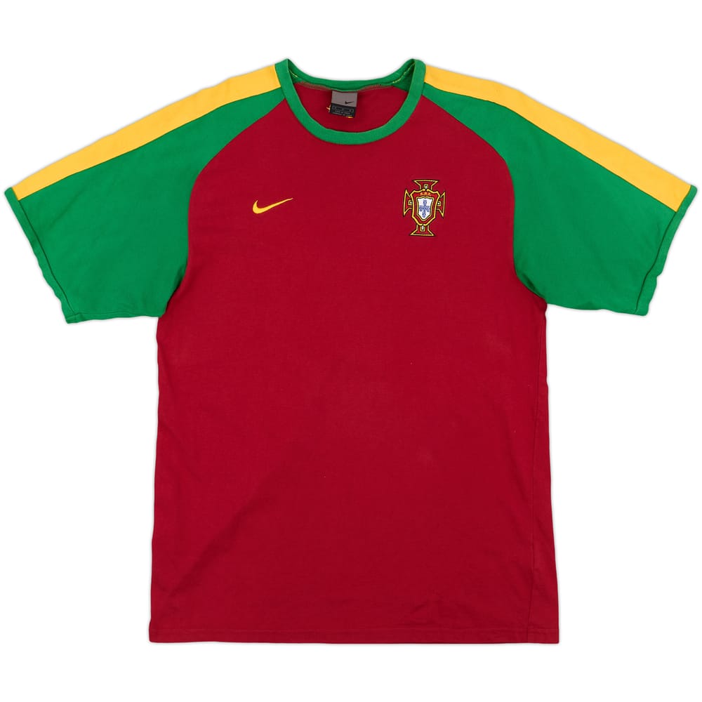 2002-03 Portugal Nike Cotton Tee - 8/10 - (M)