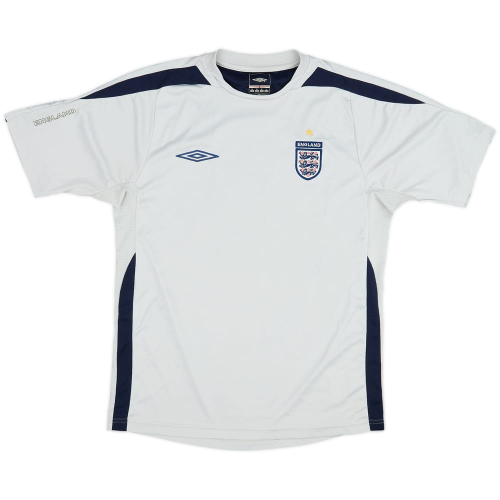 2004-06 England Umbro Training Shirt - 7/10 - (M)