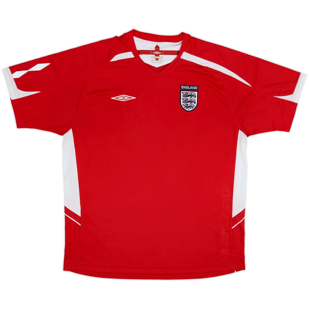 2008-09 England Umbro Training Shirt - 8/10 - (XL)