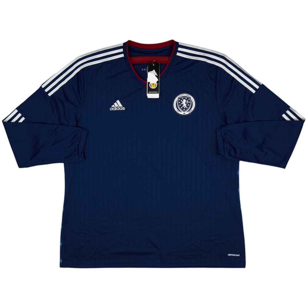 2014-15 Scotland Home L/S Shirt (XXL)