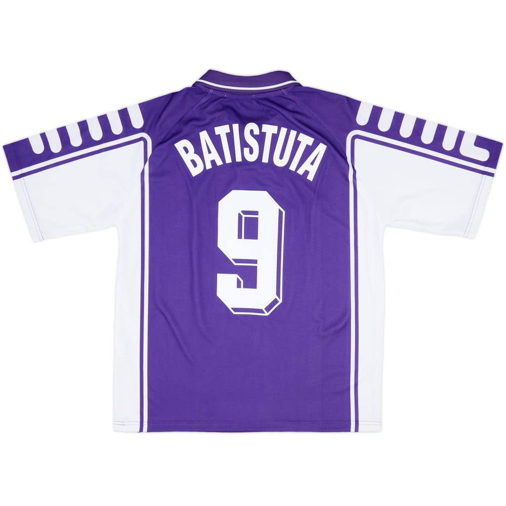 1999-00 Fiorentina Home Shirt Batistuta #9 (M)