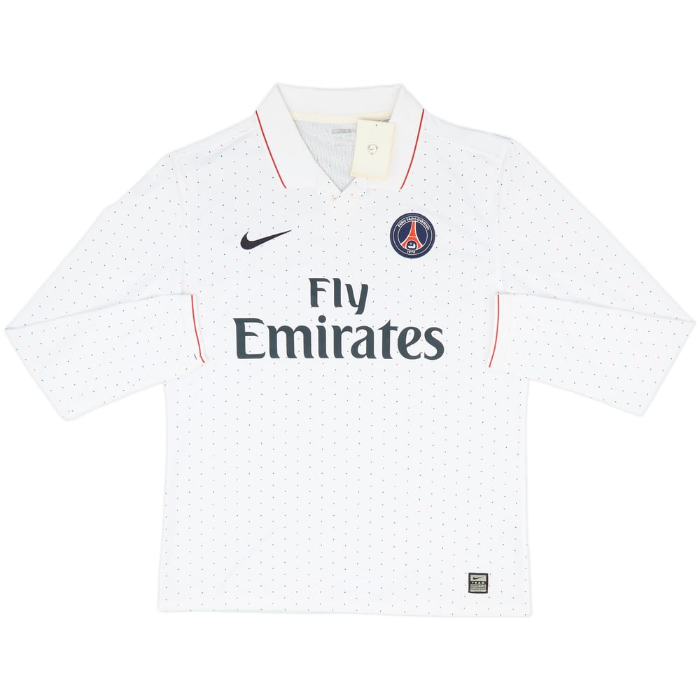 2009-10 Paris Saint-Germain Player Issue Away L/S Shirt (L)