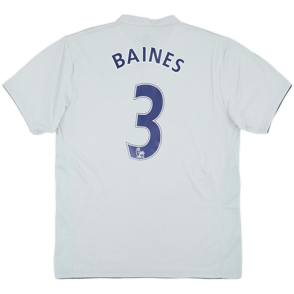 2011-12 Everton Third Shirt Baines #3 (L)