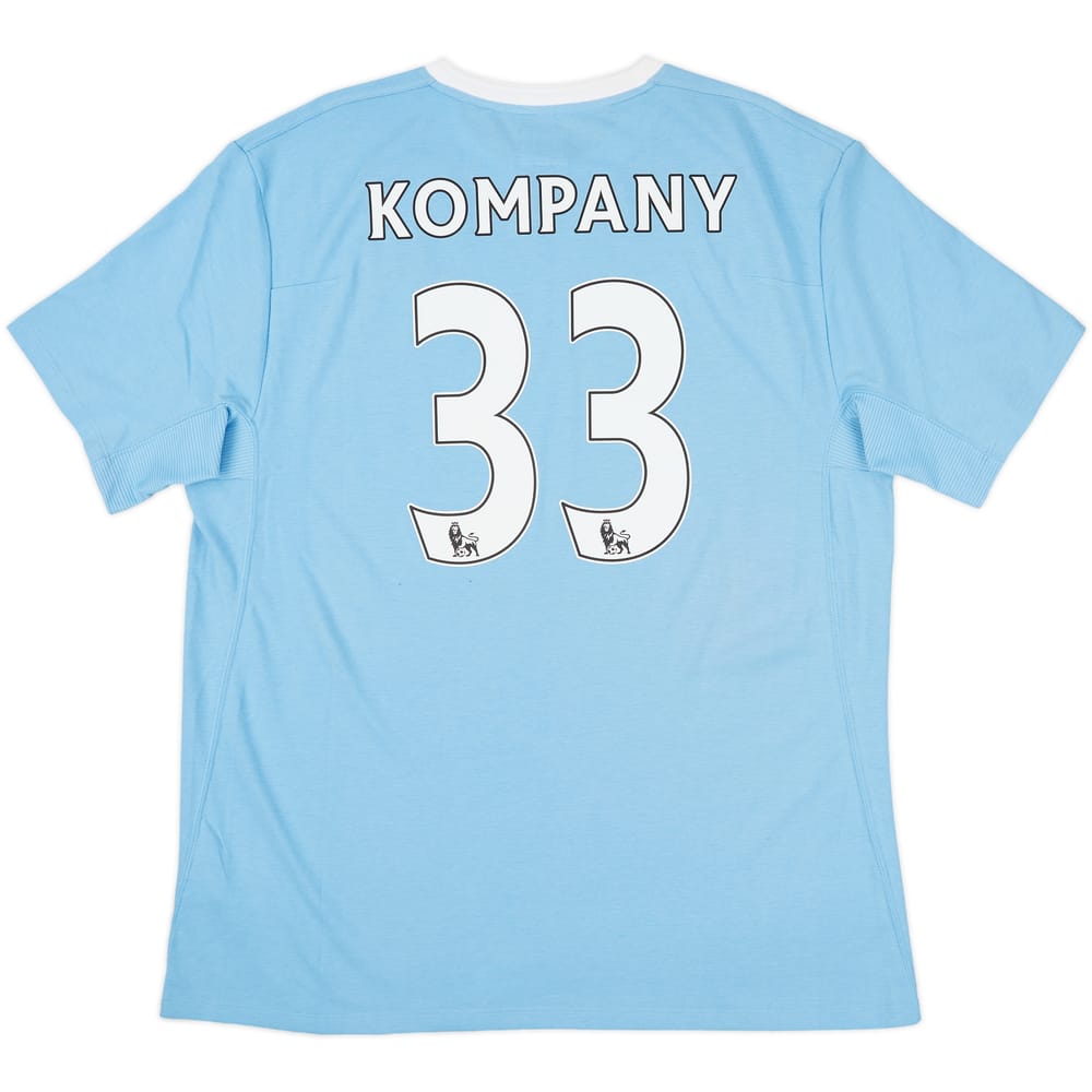 2009-10 Manchester City Home Shirt Kompany #33 (XL)