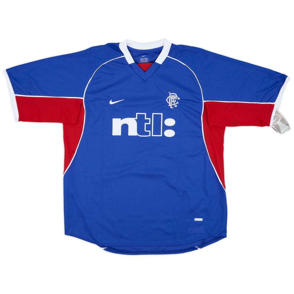 2001-02 Rangers Home Shirt (L)