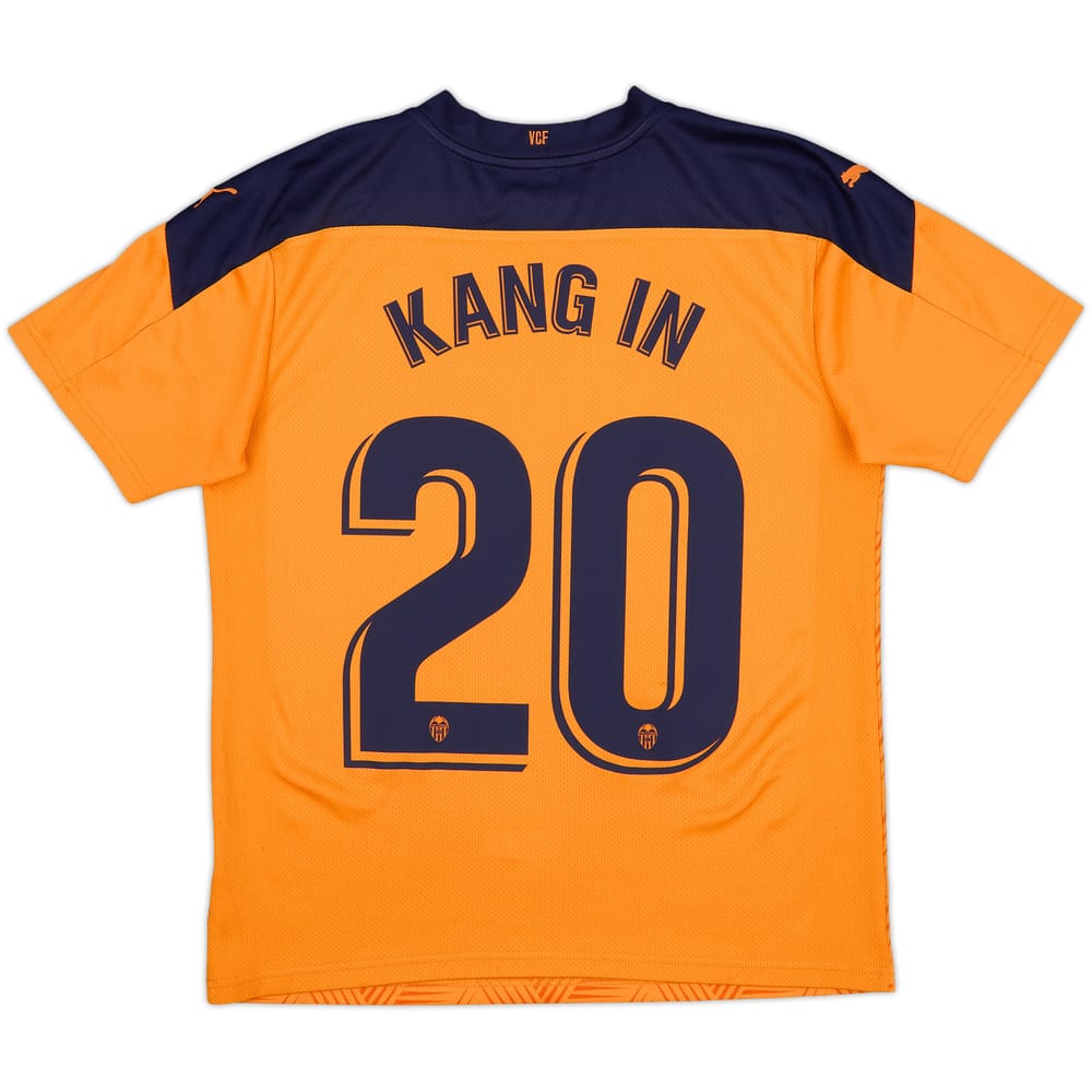 2020-21 Valencia Away Shirt Kang In #20 - 8/10 - (M)