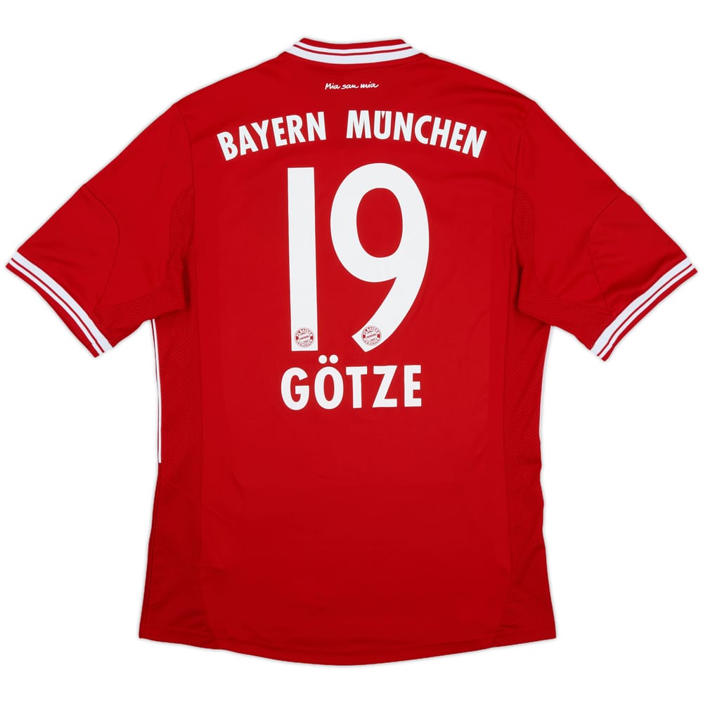 2013-14 Bayern Munich Home Shirt Gotze #19 - 8/10 - (M)