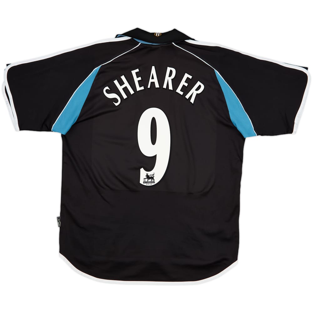 2000-01 Newcastle Away Shirt Shearer #9 - 7/10 - (L)