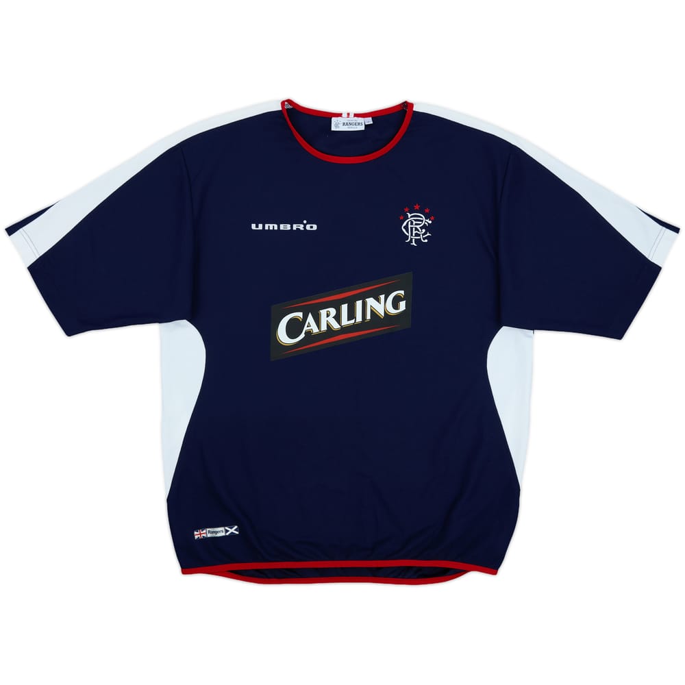 2005-06 Rangers Umbro Training Shirt - 9/10 - (M)