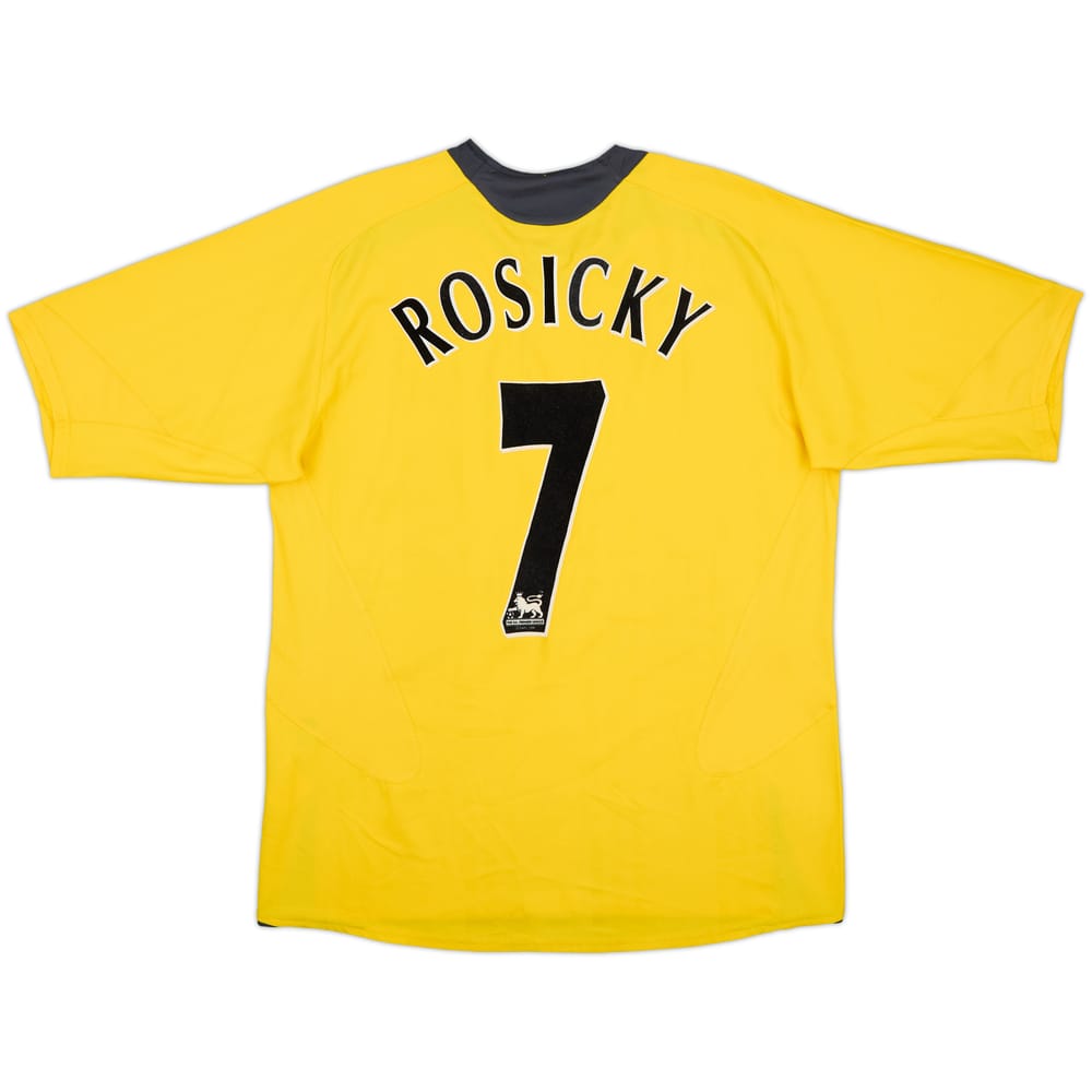 2006-07 Arsenal Away Shirt Rosicky #7 - 8/10 - (L)