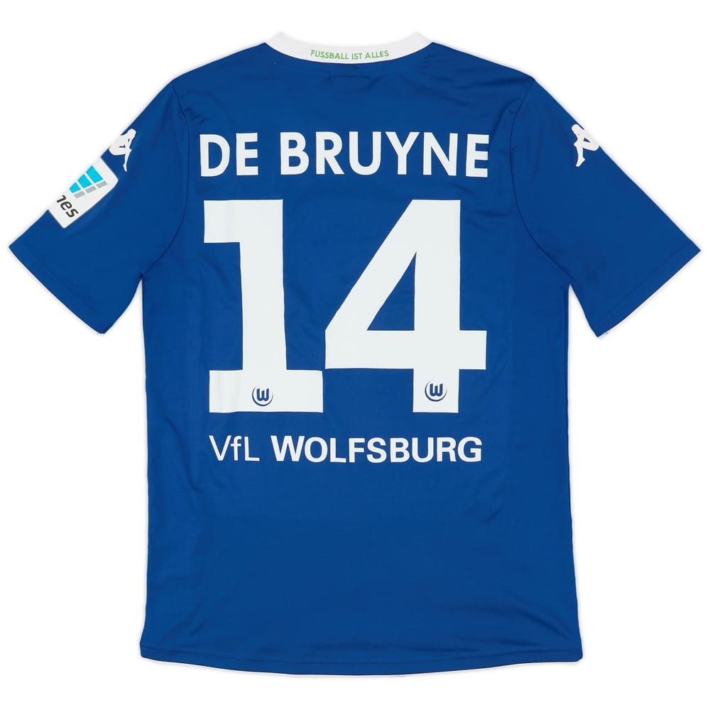 2014-15 Wolfsburg Third Shirt De Bruyne #14 - 6/10 - (M)