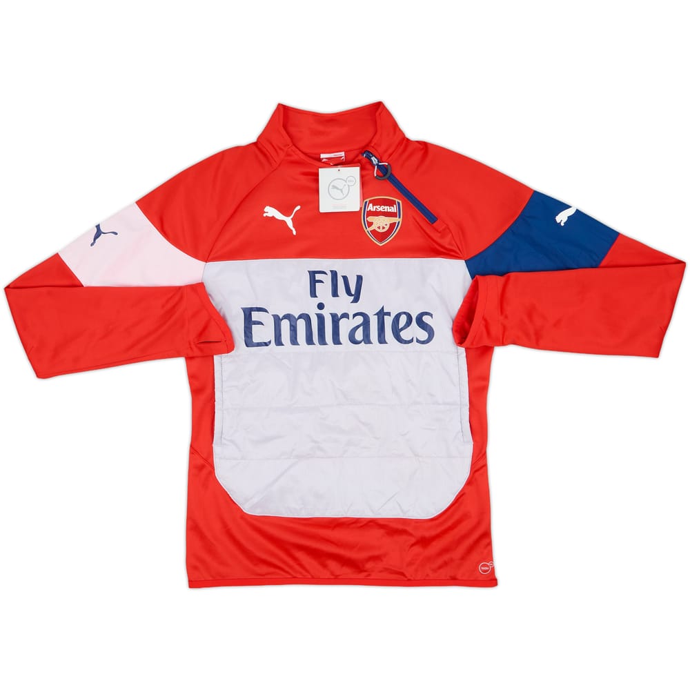 2014-15 Arsenal Puma 1/4 Zip Drill Top (S)