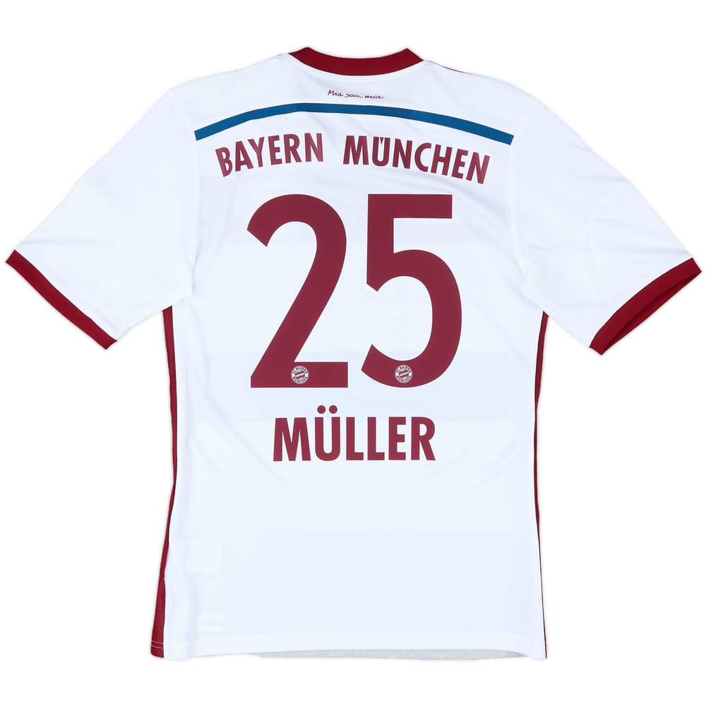 2014-15 Bayern Munich Away Shirt Muller #25 (S)