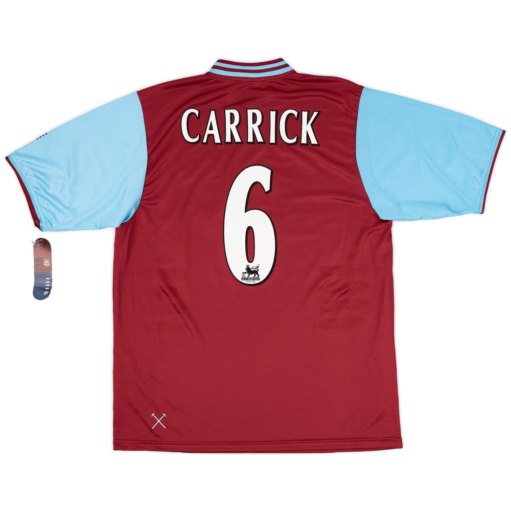 2001-03 West Ham Home Shirt Carrick #6 (L)