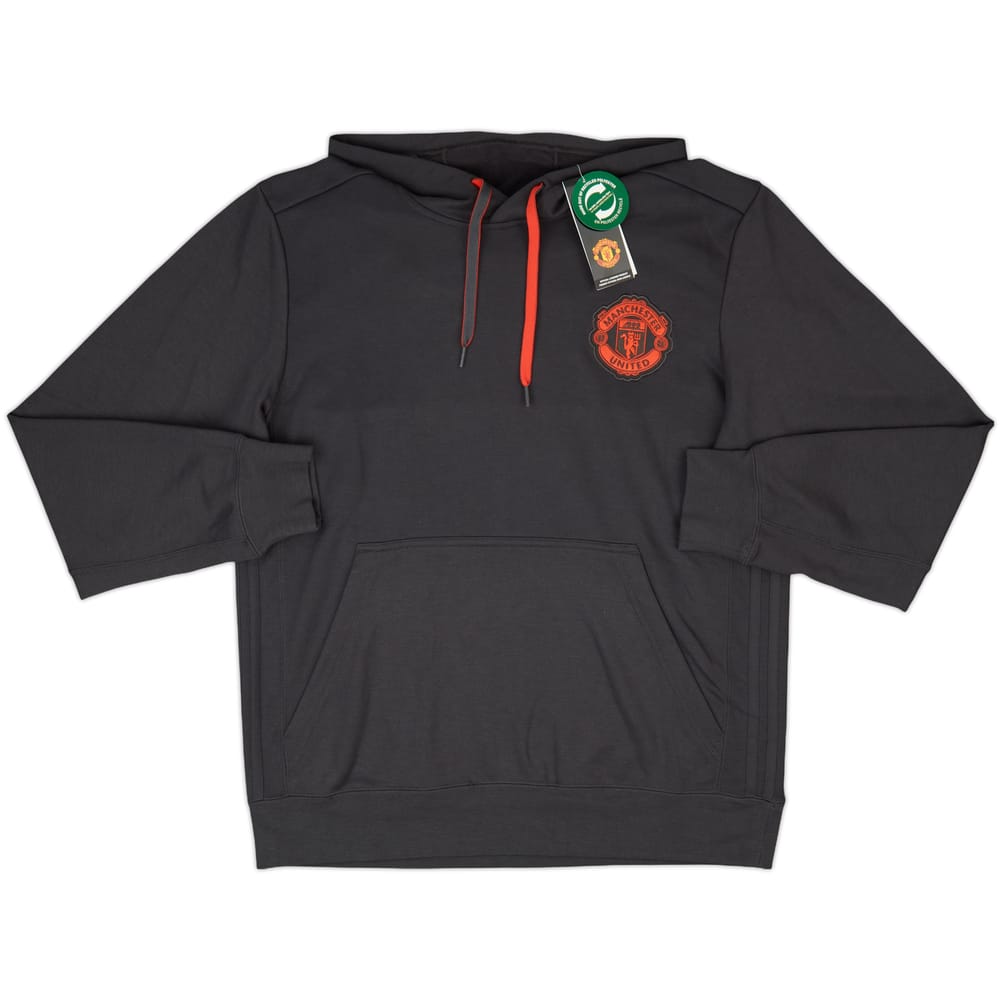 2016-17 Manchester United adidas Hooded Sweat Top (L)