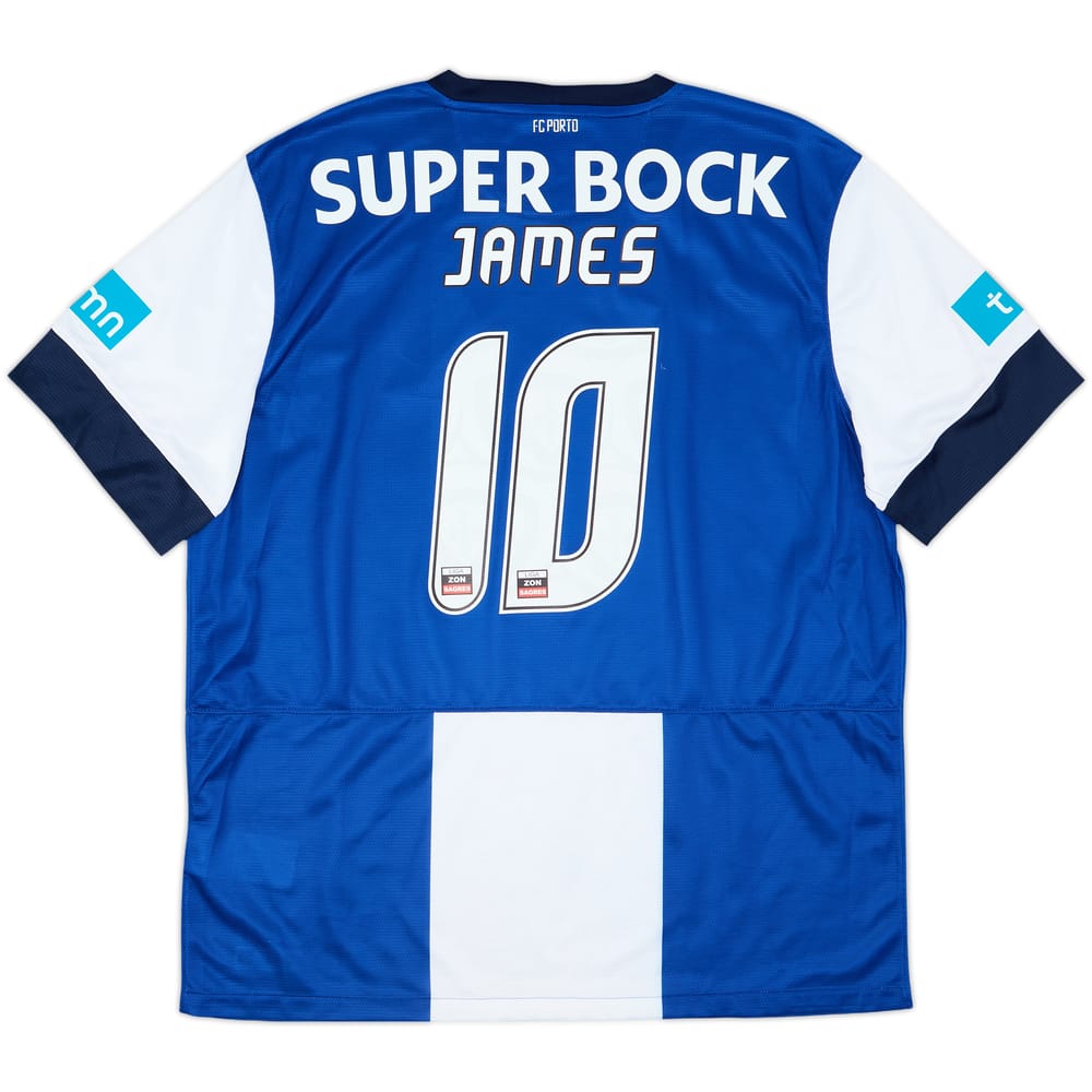 2012-13 Porto Home Shirt James #10 (XL)