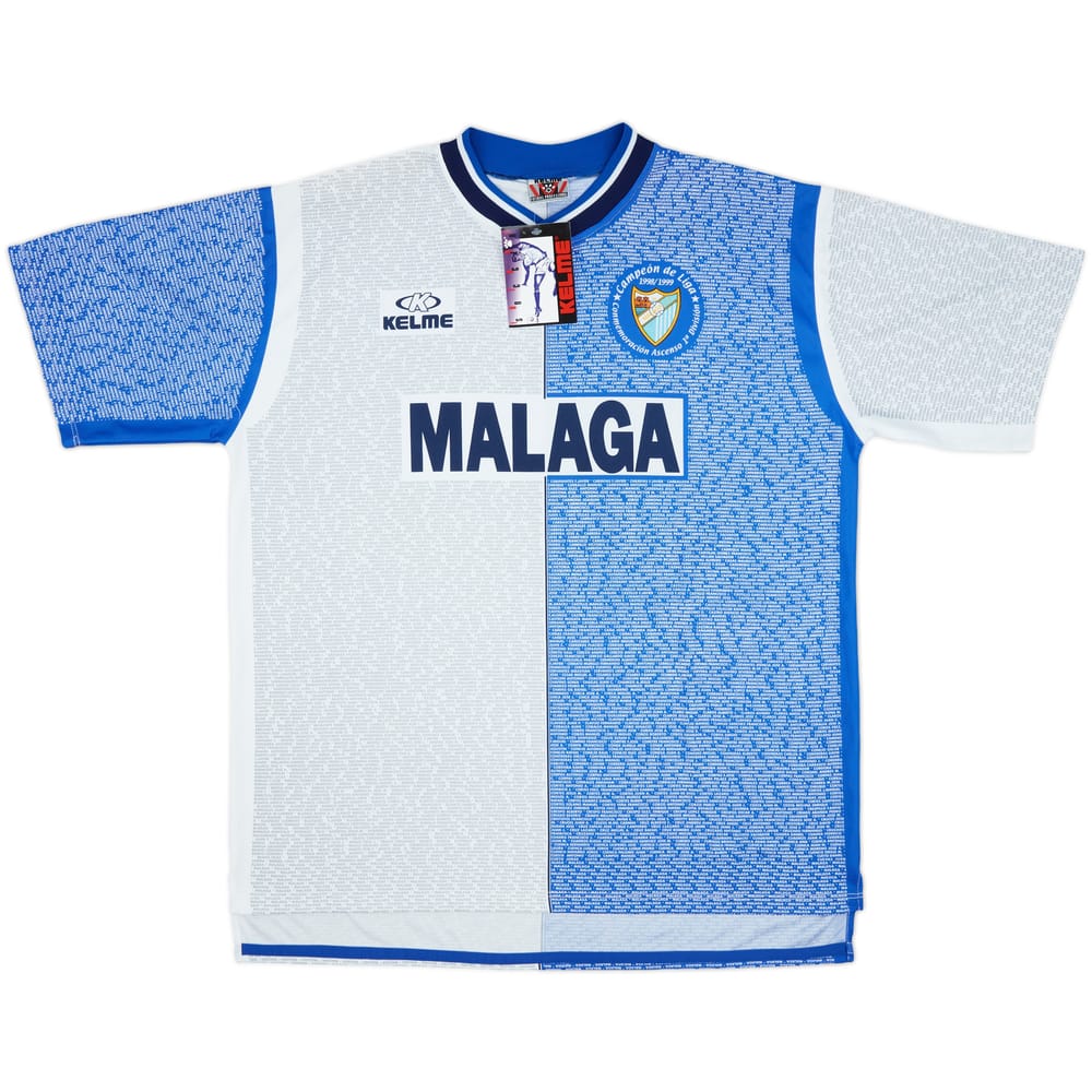 1998-99 Malaga 'Campeon De Liga' Home Shirt (XL)