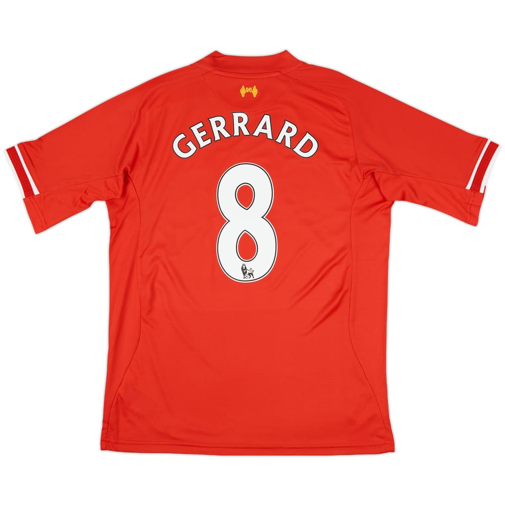 2013-14 Liverpool Home Shirt Gerrard #8 (XL)