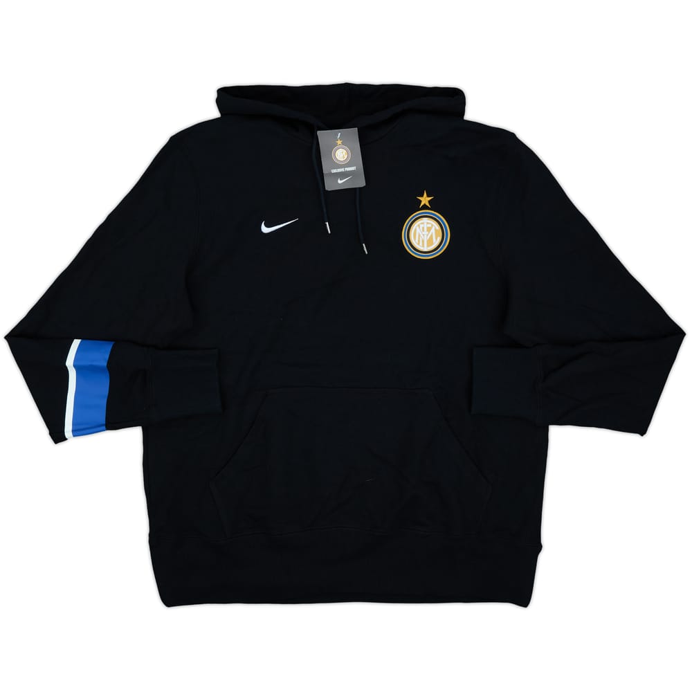 2012-13 Inter Milan Nike Hooded Sweat Top (L)