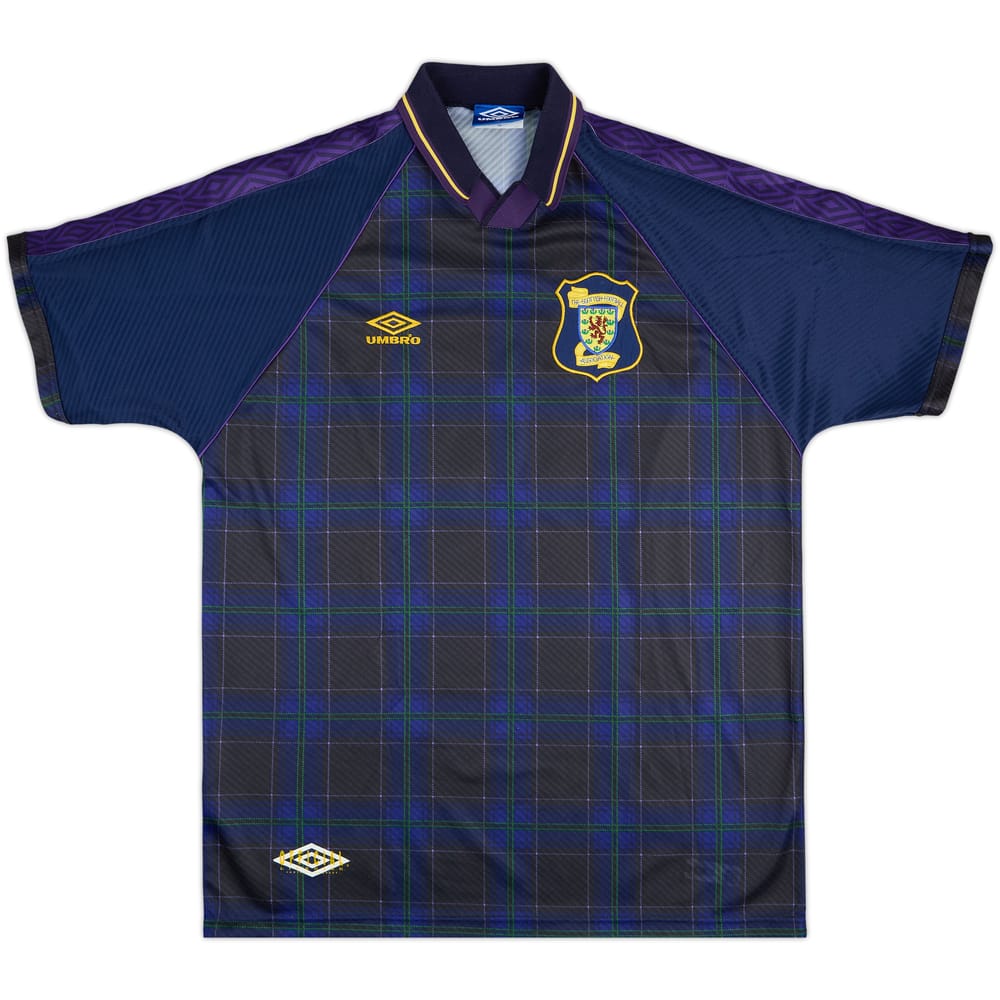 1994-96 Scotland Match Issue Home Shirt #11