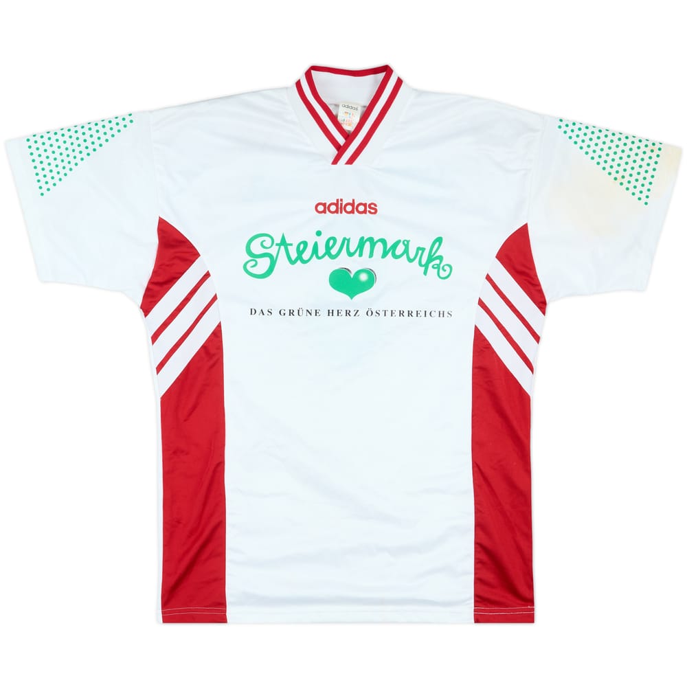 1996 Styria XI Match Worn Home Shirt #6